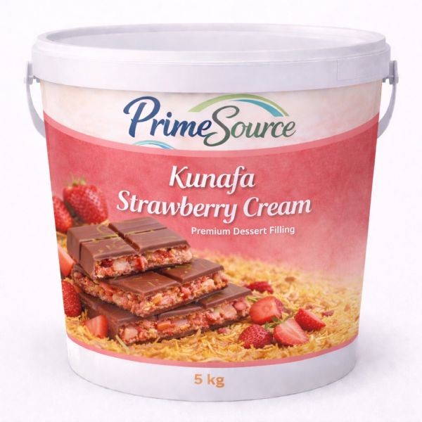 Kunafa Strawberry Cream