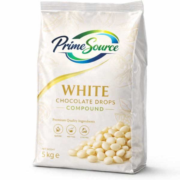 white compound chocolate drops (5KG)
