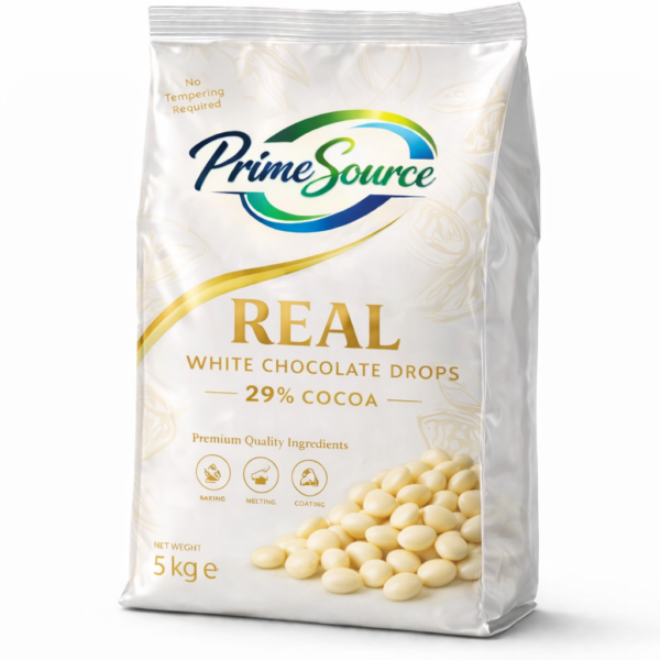 Real white chocolate drops 29% (5KG)